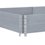 Massive Blumenkasten aus grauer Kiefer 150x100 cm von , Töpfe und Pflanzgefäße - Ref: Foro24-3295417, Preis: 91,73 €, Rabatt: %