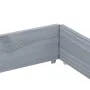 Massive Blumenkasten aus grauer Kiefer 150x100 cm von , Töpfe und Pflanzgefäße - Ref: Foro24-3295417, Preis: 90,00 €, Rabatt: %