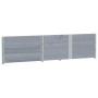 Solid gray pine wood planter 150x100 cm by , Pots and planters - Ref: Foro24-3295441, Price: 146,62 €, Discount: %