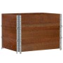 Massive Blumenkasten aus braunem Kiefernholz, 80x60 cm. von , Töpfe und Pflanzgefäße - Ref: Foro24-3295422, Preis: 83,15 €, R...