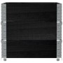 Jardinera de madera maciza de pino negro 80x60 cm de , Maceteros y jardineras - Ref: Foro24-3295420, Precio: 94,76 €, Descuen...