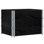Jardinera de madera maciza de pino negro 80x60 cm de , Maceteros y jardineras - Ref: Foro24-3295420, Precio: 94,76 €, Descuen...