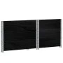 Jardinera de madera maciza de pino negro 80x60 cm de , Maceteros y jardineras - Ref: Foro24-3295420, Precio: 89,82 €, Descuen...