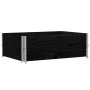 Jardinera de madera maciza de pino negra 120x80 cm de , Maceteros y jardineras - Ref: Foro24-3295848, Precio: 75,49 €, Descue...