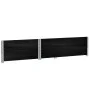 Solid black pine wood planter 120x80 cm by , Pots and planters - Ref: Foro24-3295848, Price: 75,27 €, Discount: %