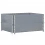 Solid gray pine wood planter 80x60 cm by , Pots and planters - Ref: Foro24-3295841, Price: 55,50 €, Discount: %