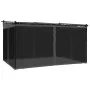 Gazebo with anthracite gray steel mesh walls 4x3 m by , Tents and gazebos - Ref: Foro24-4003912, Price: 384,09 €, Discount: %