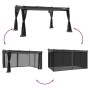 Gazebo with anthracite gray steel mesh walls 4x3 m by , Tents and gazebos - Ref: Foro24-4003912, Price: 399,87 €, Discount: %