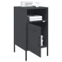 Bedside tables 2 units anthracite gray steel 36x39x68 cm by , Nightstands - Ref: Foro24-843070, Price: 74,29 €, Discount: %