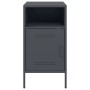 Nachttische, 2 Stück, anthrazitgraues Stahl, 36x39x68 cm. von , Nachttische - Ref: Foro24-843070, Preis: 75,30 €, Rabatt: %