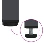 Bedside tables 2 units anthracite gray steel 36x39x68 cm by , Nightstands - Ref: Foro24-843070, Price: 75,30 €, Discount: %