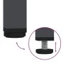 Bedside tables 2 units anthracite gray steel 36x39x68 cm by , Nightstands - Ref: Foro24-843070, Price: 74,29 €, Discount: %