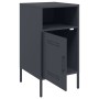 Nachttische, 2 Stück, anthrazitgraues Stahl, 36x39x68 cm. von , Nachttische - Ref: Foro24-843070, Preis: 75,30 €, Rabatt: %