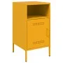 Nachttisch aus kaltgewalztem Stahl in Gelb 36x39x68 cm von , Nachttische - Ref: Foro24-843072, Preis: 63,96 €, Rabatt: %