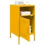Nachttisch aus kaltgewalztem Stahl in Gelb 36x39x68 cm von , Nachttische - Ref: Foro24-843072, Preis: 63,96 €, Rabatt: %