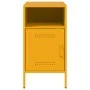 Nachttisch aus kaltgewalztem Stahl in Gelb 36x39x68 cm von , Nachttische - Ref: Foro24-843072, Preis: 63,96 €, Rabatt: %