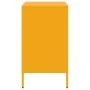 Cold-rolled steel yellow bedside table 36x39x68 cm by , Nightstands - Ref: Foro24-843072, Price: 63,96 €, Discount: %