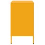 Mesita de noche acero laminado en frío amarillo 36x39x68 cm de , Mesitas de noche - Ref: Foro24-843072, Precio: 64,71 €