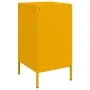 Nachttisch aus kaltgewalztem Stahl in Gelb 36x39x68 cm von , Nachttische - Ref: Foro24-843072, Preis: 63,96 €, Rabatt: %