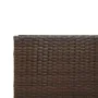 L-shaped garden sofa with table and brown PE rattan cushions by , Garden sets - Ref: Foro24-369028, Price: 337,72 €, Discount: %