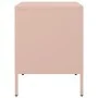 Mesitas de noche 2 unidades acero rosa 36x39x50,5 cm de , Mesitas de noche - Ref: Foro24-842925, Precio: 107,45 €, Descuento: %