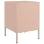 Mesitas de noche 2 unidades acero rosa 36x39x50,5 cm de , Mesitas de noche - Ref: Foro24-842925, Precio: 107,45 €, Descuento: %