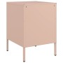 Nachttische, 2 Stück, rosa Stahl, 36x39x50,5 cm. von , Nachttische - Ref: Foro24-842925, Preis: 127,79 €, Rabatt: %