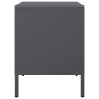 Mesitas de noche 2 unidades acero gris antracita 36x39x50,5 cm de , Mesitas de noche - Ref: Foro24-842927, Precio: 127,73 €, ...