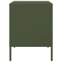 Nachttische, 2 Stück, Olivengrünes Stahl, 36x39x50,5 cm. von , Nachttische - Ref: Foro24-842931, Preis: 127,79 €, Rabatt: %