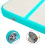 Inflatable gymnastics mat with pump Green PVC 400x100x20cm by vidaXL, Pilates and yoga mats - Ref: Foro24-92681, Price: 187,1...