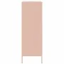 Steel pink sideboard 68x39x113 cm by , Sideboards - Ref: Foro24-842965, Price: 145,65 €, Discount: %