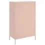 Steel pink sideboard 68x39x113 cm by , Sideboards - Ref: Foro24-842965, Price: 145,65 €, Discount: %