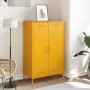Aparador de acero amarillo mostaza 68x39x113 cm de , Aparadores - Ref: Foro24-842967, Precio: 147,24 €, Descuento: %