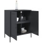 Anrichte aus anthrazitgrauem Stahl 68x39x79 cm von , Sideboards - Ref: Foro24-842978, Preis: 108,44 €, Rabatt: %