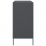 Anrichte aus anthrazitgrauem Stahl 68x39x79 cm von , Sideboards - Ref: Foro24-842978, Preis: 108,44 €, Rabatt: %