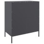 Anrichte aus anthrazitgrauem Stahl 68x39x79 cm von , Sideboards - Ref: Foro24-842978, Preis: 108,44 €, Rabatt: %