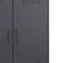 Aparador de acero gris antracita 68x39x79 cm de , Aparadores - Ref: Foro24-842978, Precio: 108,44 €, Descuento: %