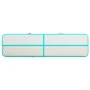 Aufblasbare Gymnastikmatte und Pumpe aus grünem PVC, 800 x 100 x 20 cm von vidaXL, Pilates und Yogamatten - Ref: Foro24-92693...
