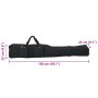 Bolso para caña de pescar tela oxford negro 150 cm