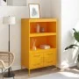 Gelber Senf-Stahlschrank 68x39x113 cm von , Sideboards - Ref: Foro24-842973, Preis: 128,54 €, Rabatt: %