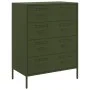 Olivgrüner Stahlschrank 68x39x89 cm von , Sideboards - Ref: Foro24-842986, Preis: 156,31 €, Rabatt: %