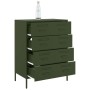 Olivgrüner Stahlschrank 68x39x89 cm von , Sideboards - Ref: Foro24-842986, Preis: 157,07 €, Rabatt: %