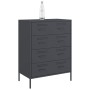 Aparador de acero gris antracita 68x39x89 cm de , Aparadores - Ref: Foro24-842984, Precio: 156,90 €, Descuento: %