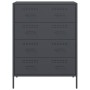 Aparador de acero gris antracita 68x39x89 cm de , Aparadores - Ref: Foro24-842984, Precio: 156,90 €, Descuento: %
