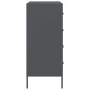 Anrichte aus anthrazitgrauem Stahl 68x39x89 cm von , Sideboards - Ref: Foro24-842984, Preis: 155,19 €, Rabatt: %