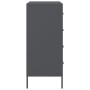 Aparador de acero gris antracita 68x39x89 cm de , Aparadores - Ref: Foro24-842984, Precio: 156,90 €, Descuento: %