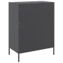 Anrichte aus anthrazitgrauem Stahl 68x39x89 cm von , Sideboards - Ref: Foro24-842984, Preis: 155,19 €, Rabatt: %