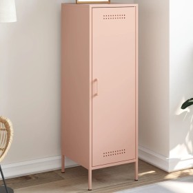 Aparador de acero rosa 36x39x113 cm de , Aparadores - Ref: Foro24-843007, Precio: 117,65 €, Descuento: %