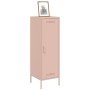 Aparador de acero rosa 36x39x113 cm de , Aparadores - Ref: Foro24-843007, Precio: 117,58 €, Descuento: %