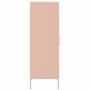 Aparador de acero rosa 36x39x113 cm de , Aparadores - Ref: Foro24-843007, Precio: 117,58 €, Descuento: %